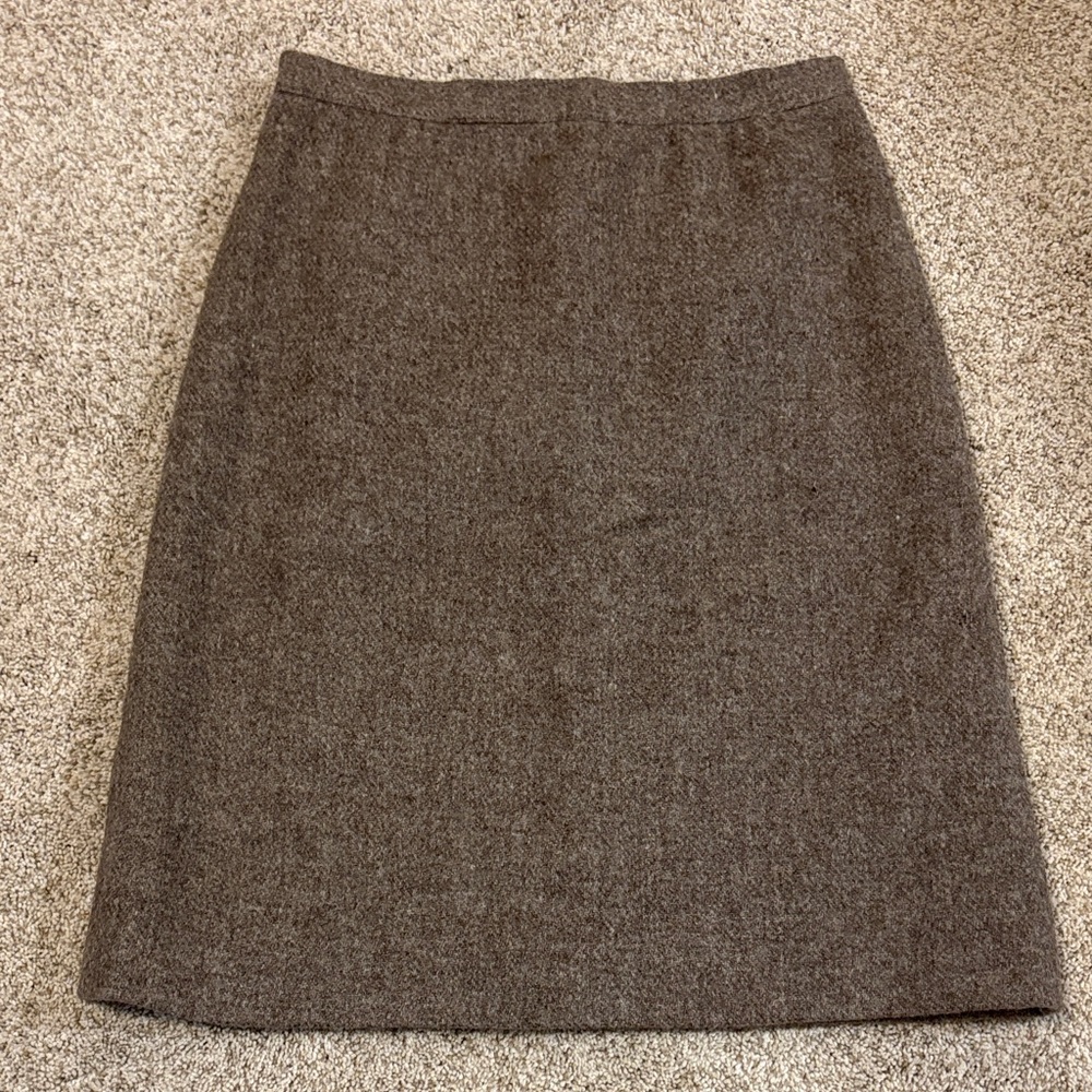 Vintage Glencairn Wool A-line Skirt in Size 10